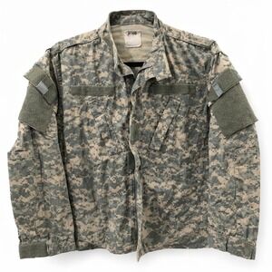 US Army ACU UCP Jacket Medium Long Digital‎ Camo Combat Uniform Field Coat